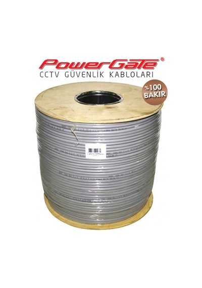 Powergate Pro 500mt, 2+1 2x0,50+0,33 %100bakır, Cctv Güvenlik K