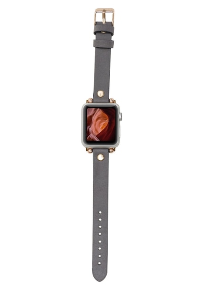 Apple Uyumlu iOS Watch Deri Kordon Ferro 38 40 41mm Rt Rst9