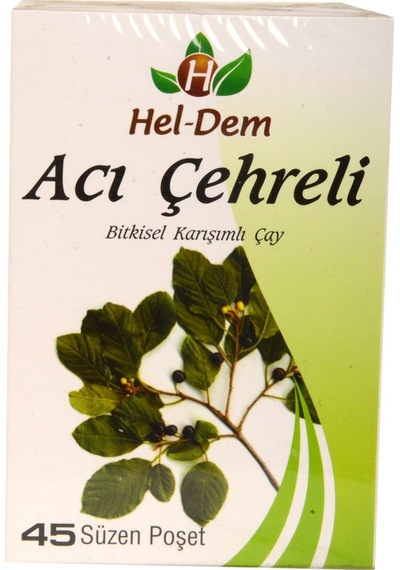 Hel-Dem Acı Çehreli Bitkisel Karışımlı Süzen Poşet Çay 45'li