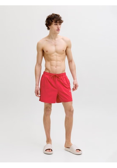 Jack & Jones Jack&jones Jpstmaui Norrebro Erkek Mayo Şort 12291434 Kırmızı