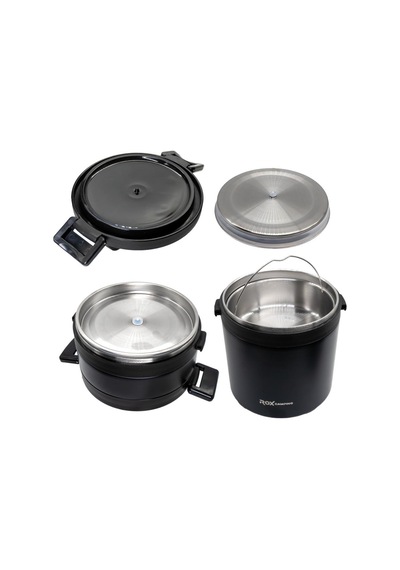 Rox Camping 2200 Yemek Termosu 2.2 Lt Siyah