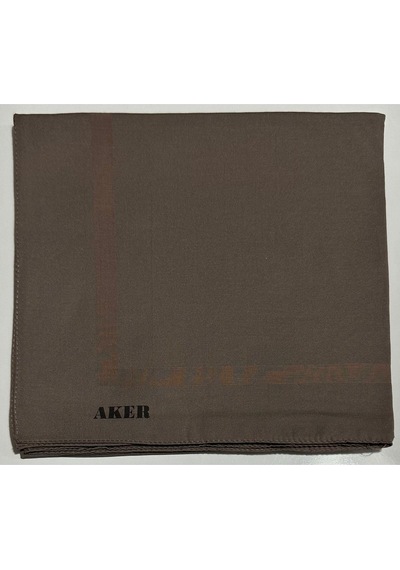 Aker Düz Pamuklu Koton Eşarp 1030950-931 Vizon Vizon