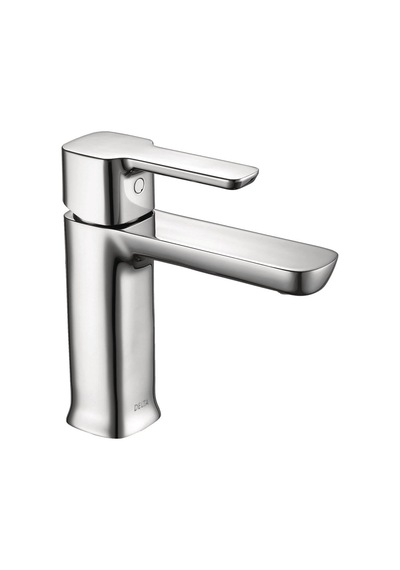 Modern Tek Delikli Bataryası Tek Saplı Bataryası Krom Lavabo Bataryası Tahliye Montajı Krom 581lf-pp Çok Renkli