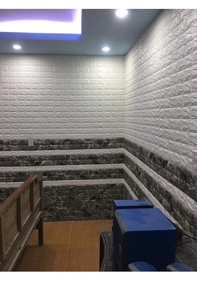 10 Adet Nw13 Alaca Gri Arkası Yapışkanlı Esnek Silinebilir Duvar