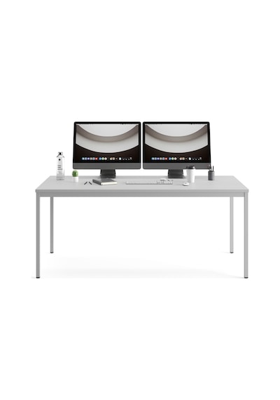 Çok Amaçlı 160x80x75h Cm Masa, Yemek Masası, Ofis Çalışma Masası, Bilgisayar Masası, Gri Gri Çok Amaçlı 160x80x75h Cm Masa, Yemek Masası, Ofis Çalışma Masası, Bilgisayar Masası, Gri Gri