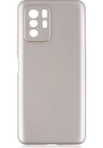 Mobilteam Poco X3 Gt Kılıf Premier Silikon Kapak - Gold Gold