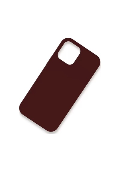 Newface Apple İphone 12 Pro Kılıf Lansman Legant Silikon - Bordo