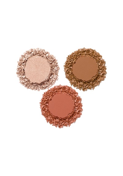 Flormar Latte 3 Katlı Allık & Aydınlatıcı & Bronzer Paleti 002mystrydrıp