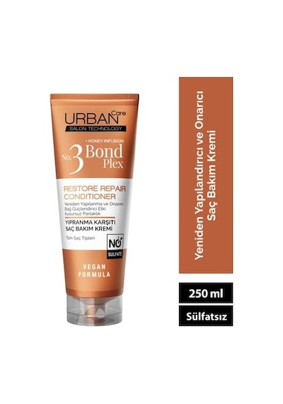 250 Ml Yıpranma Karşıtı Saç Bakım Kremi, Urban Care