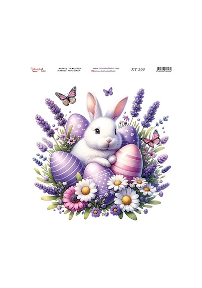 Kumaş Transfer Kağıdı 20x20cm Kt-205