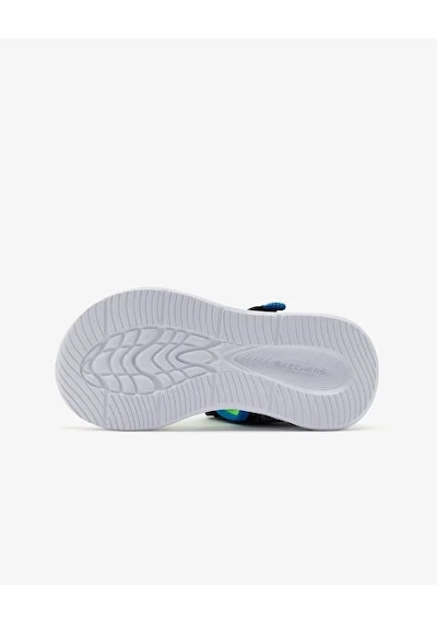 Skechers Erkek Çocuk Siyah Işıklı Sandalet Yeşil