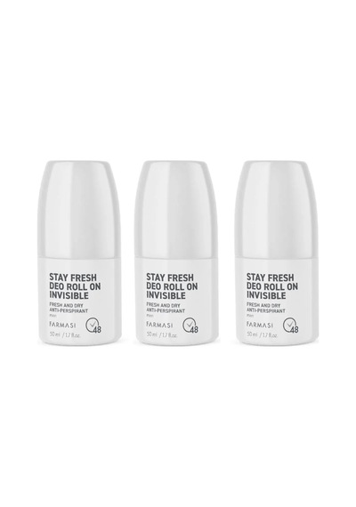 Stay Fresh Terleme Karşıtı Erkek Rolon Invısıble 50 Ml 3 Adet