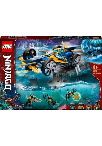 LEGO Ninjago Ninja Su Altı Motoru 71752 Yapım Seti 356 Parça