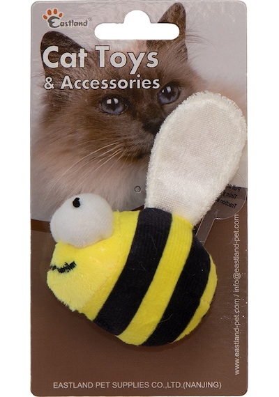 Eastland Catnipli Peluş Dijital Sesli Lvsqvr - 22 Arı 6,5cm