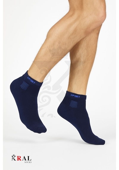 Kral Socks Yeni Sezon Çorap Unisex 10 Çift Parfümlü Yıkamalı Dikişsiz Pamuklu Erkek Çorap Asorti