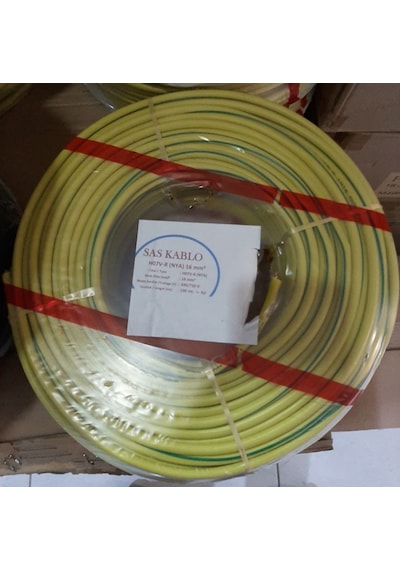 100 METRE 1x16 MM NYA ELEKTRİK KABLOSU (CCA) - SARI