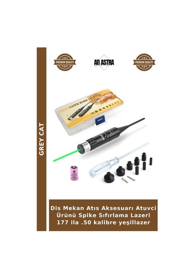 Dis Mekan Atıs Aksesuarı Atuvci Ürünü Spike Sıfırlama Lazeri 177 İla .50 Kalibre Yeşillazer