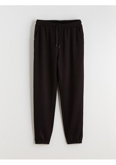 Lcwaıkıkı Basic Siyah Soft Touch Kadın Jogger Eşofman Altı