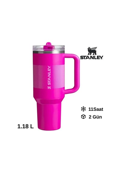 Stanley The Quencher Protour Flip Straw Tumbler 1.18l Pipetli Termos 10-12486-379 Fuşya