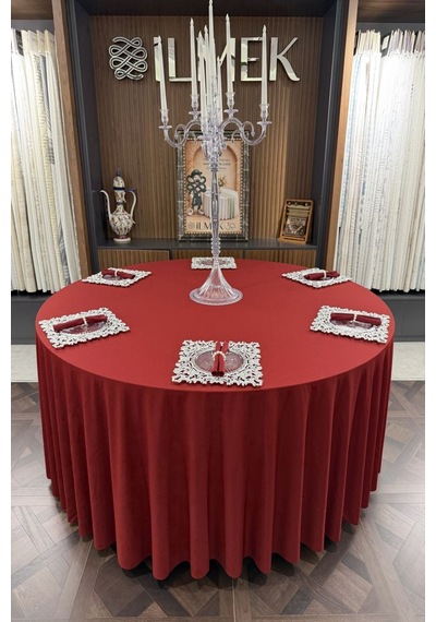 Dertsiz Yuvarlak Masa Örtüsü 280-300-320 Cm Geniş En Dikişsiz Düğün Davet Organizasyon Otel Restoran Bordo Bordo Dertsiz Yuvarlak Masa Örtüsü 280-300-320 Cm Geniş En Dikişsiz Düğün Davet Organizasyon Otel Restoran Bordo Bordo