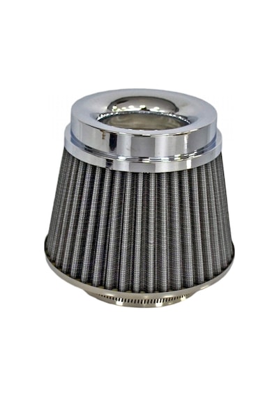 Carub Br4686303 Tuning Hava Filtresi 2 Aparatlı Krom-Gri