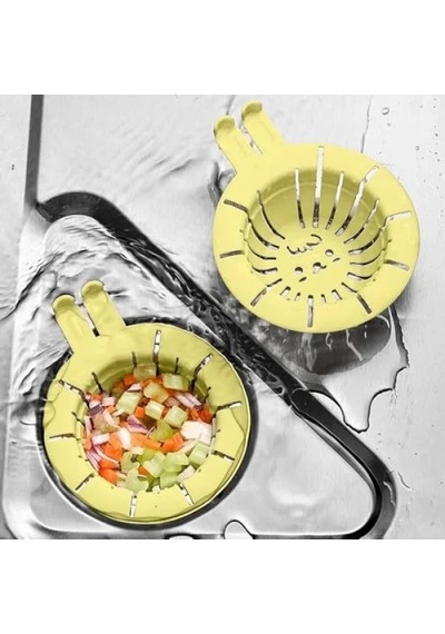 2 Adet Mutfak Lavabo Drenaj Süzgeci, Kolay Temizlenebilir
