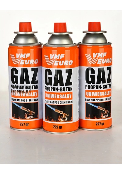Remtas Vmf Eurogaz Kamp Ocak Gazı Valfli 227gr - 3 Adet