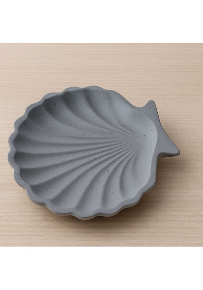 Deniz Kabuğu Midye Taş Tozu Dekoratif Pinterest Tabaklar Handmade %100 El Yapımı