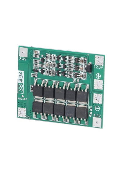 Jms 3s 40a Pil Kartı 18650 Lityum Hücre Dengeli Şarj Modülü 12,6v 13,6v