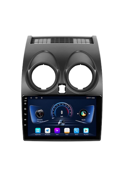 Nissan Qashqai Android Multimedya 2007-2013 Carplay Android Auto Navigasyon Kameralı 4gb Ram 32gb 9"