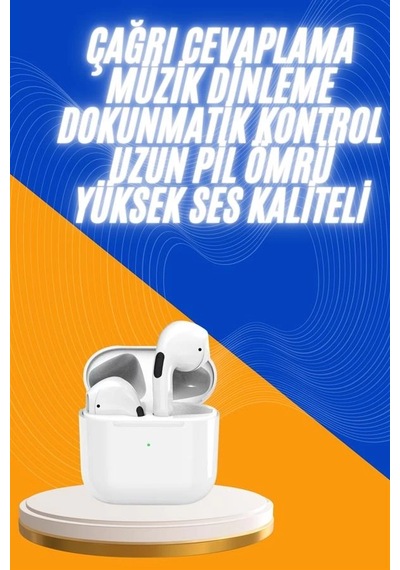 Yeni Nesil Bluetooth Kulaklık Beyaz Çağrı Cevaplayabilen Kablosuz Diğer