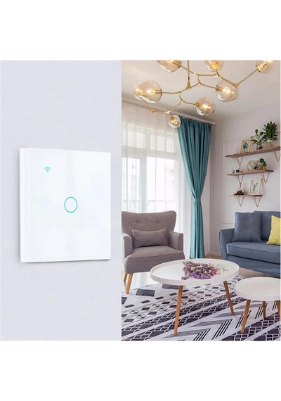 Tuya Wifi Akıllı Tek Kanal Dokunmatik Anahtar
