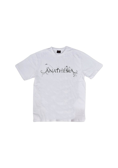 Stoned&Fame Anathema Baskılı T-shirt Beyaz