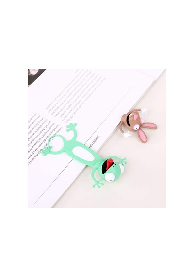 Sevimli Tavşan Kitap Ayracı Renkli