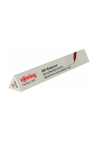 Rotring 600 Tükenmez Kalem, Kırmızı Genel