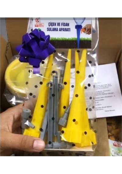 10'lu Saksı Çiçek Sulama Aparatı Otomatik Damla Sulama