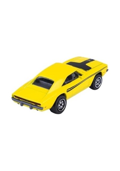 Vintage Metal Diecast Dodge Charger Açık Bej