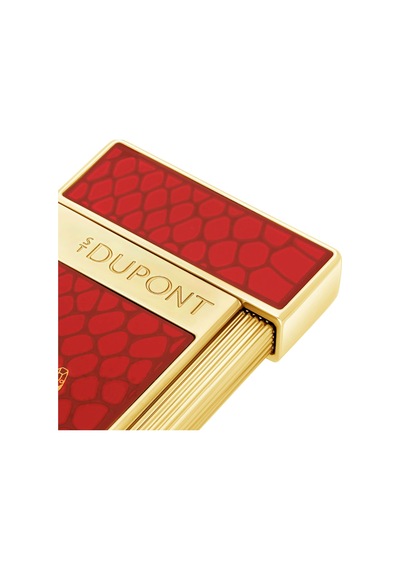 S.t. Dupont Slimmy Kırmızı Çakmak 28075 Altın