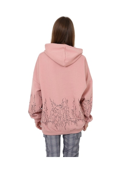 Blue Gym Kapüşonlu Sweatshirt