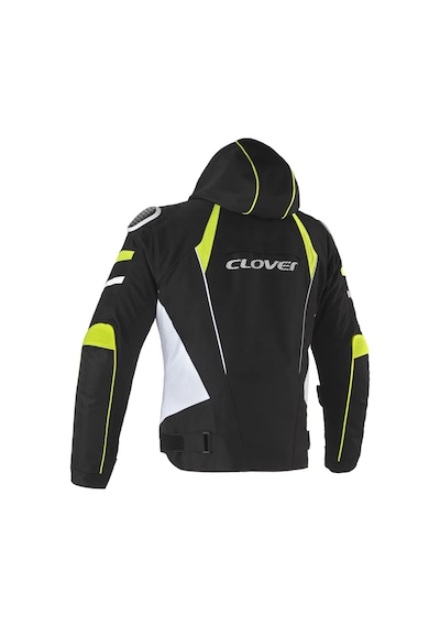 Clover Rainblade-3 Wp Korumalı Motosiklet Montu Siyah Sarı