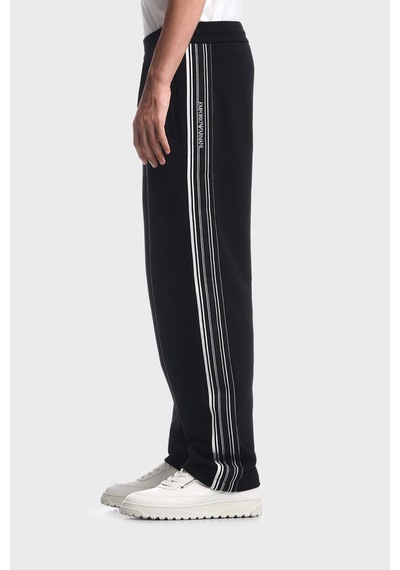 Emporio Armani %100 Pamuk Düz Paça Pantolon Erkek Pantolon Em006884 Af13713 Uc001 Siyah