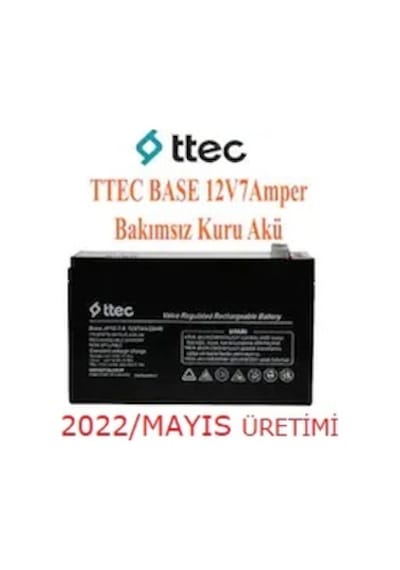 Ttec 12 Volt 7a Akü -12v 7 Ah Kuru Akü