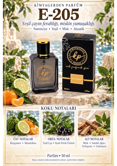 KP E-205 Erkek Parfüm EDP 50 ML