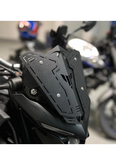 Yamaha Mt-25 2020-2024 Modeller İçin Spor Ön Cam Metal