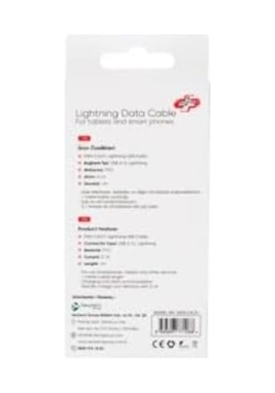 Swiss Power Lightning İle Uyumlu Silikon Kaplamalı Data Ve Şarj Kablosu - Beyaz