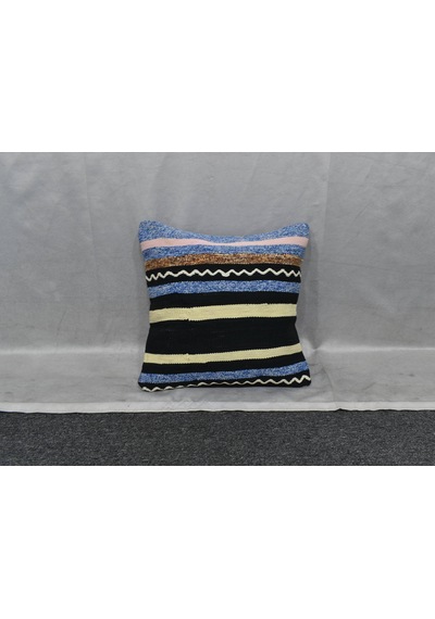 Zehra Abla Halı Yeni El Dokuma Dekoratif Kilim Kırlent Yastık Kılıfı 6078