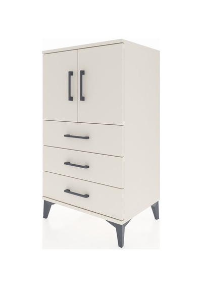 Hyperion Komodin 2 Raflı 3 Çekmeceli 2 Kapaklı 60x44x106 Aytaşı-aytaşı Aytası