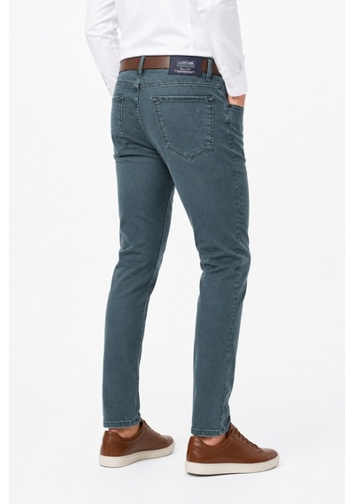 Locus Jeans Erkek Silim Fit Jeans Model Pantolon 311 Bgl-st05456 Mint