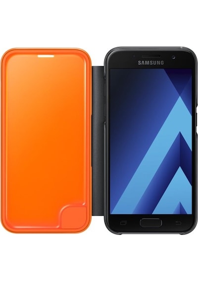 Samsung Uyumlu Galaxy A3 2017 Neon Flip Wallet Kapakli Kilif 398672453