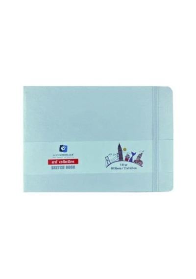 Alex Schoeller Sketch Book 21 X 14.8 80 Yp. 140 Gr. Yatay Beyaz Alx-9031